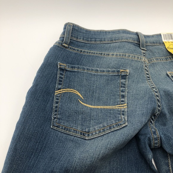 Levi's Strauss Womens Jeans 29x30 Modern Straight Gold NWT 8S Misses Stretch Fit - Picture 9 of 15